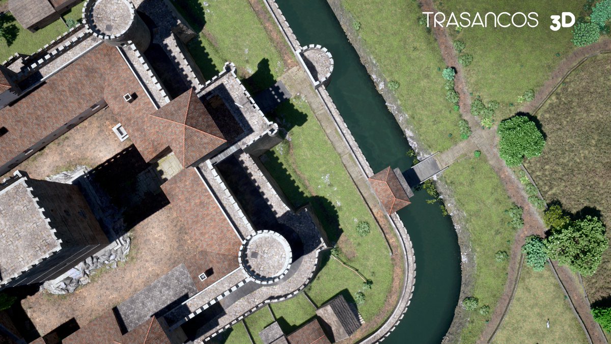 O prometido é débeda, e hoxe, por fin, véñovos falar do Castelo de Rocha Forte e de como o reconstruín en 3D para a serie documental da <a href="/TVGalicia/">TVG</a>, "Os Castelos". Agarrádevos, que vén fío! 🧵