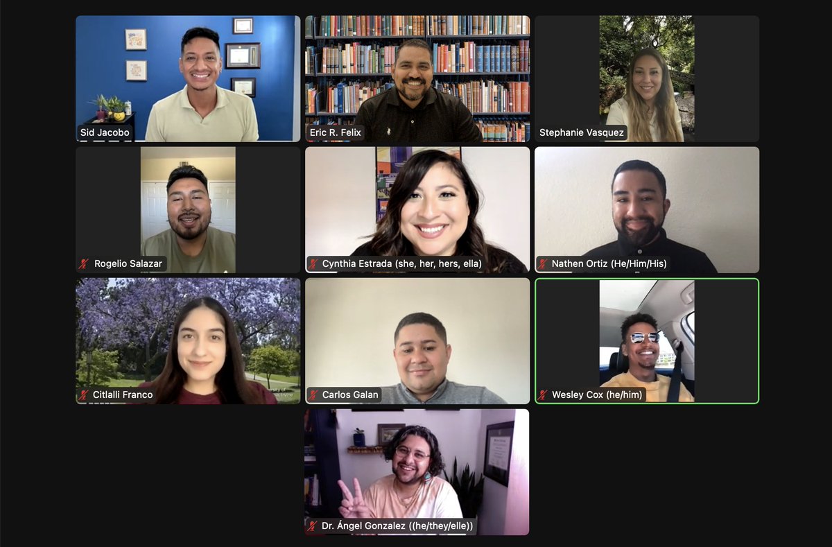 EriqFelix's tweet image. Shout out to @Sidroniio for joining the #CCHALES crew to talk #GuidedPathways and Racial Equity in #Comm_College. Can't wait for those dissertation findings to drop!