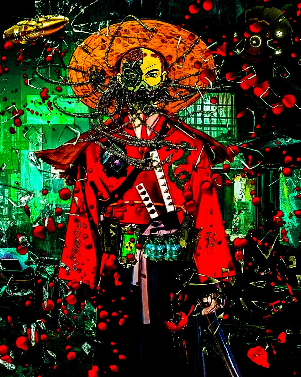 Akira Saiba #52 
Shi Cyborg Samurai
Broken Pieces
0.2 eth
...

#Akirasaibanft #Ryangreyart #art #cyberpunkart 

 opensea.io/assets/ethereu… via <a href="/opensea/">OpenSea</a>