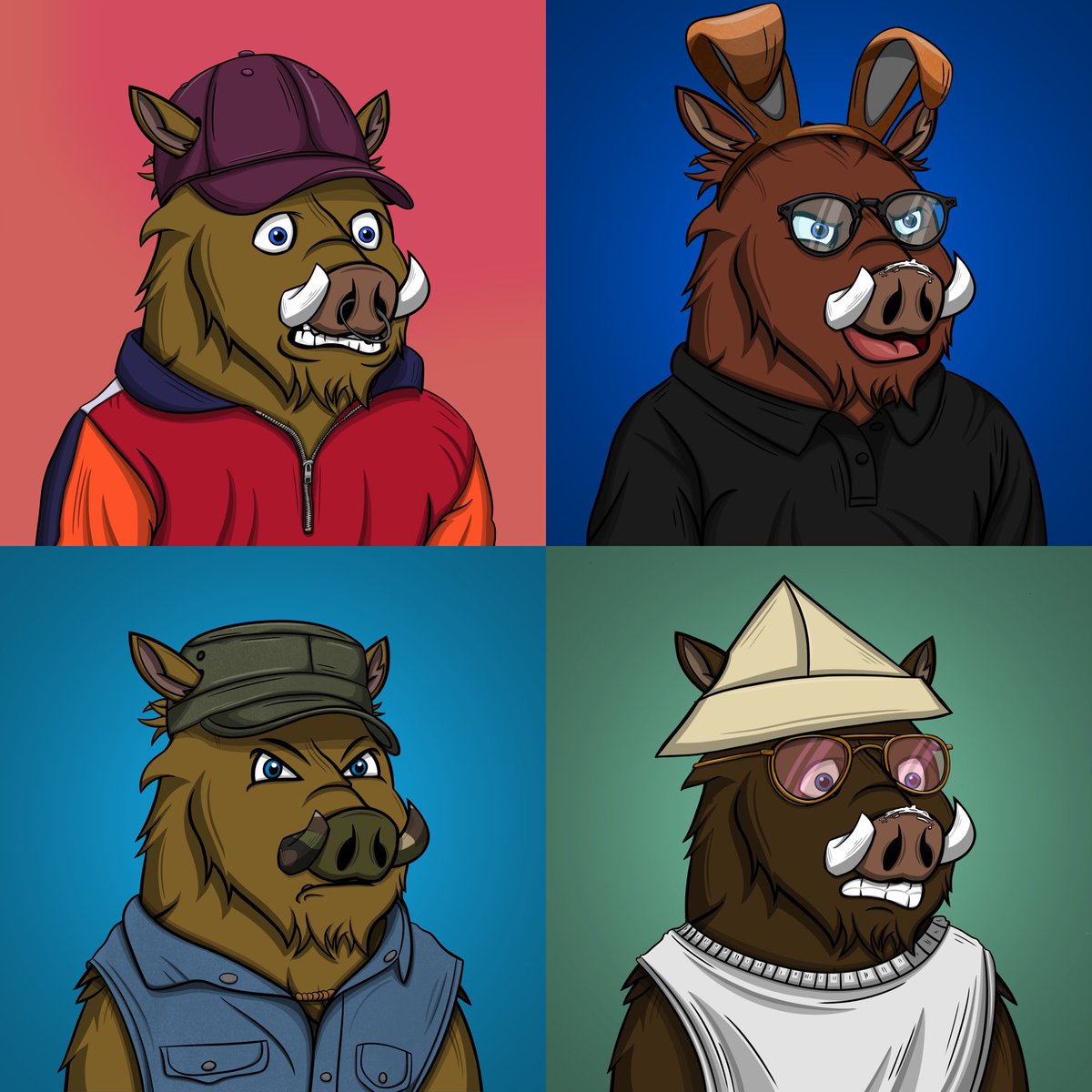 Giving away 4x Busy Boars NFTs 🐗

To participate:

Drop your $SOL address 💬
Follow with 🔔
Like &amp; RT ✅

(24 hours ⏰)