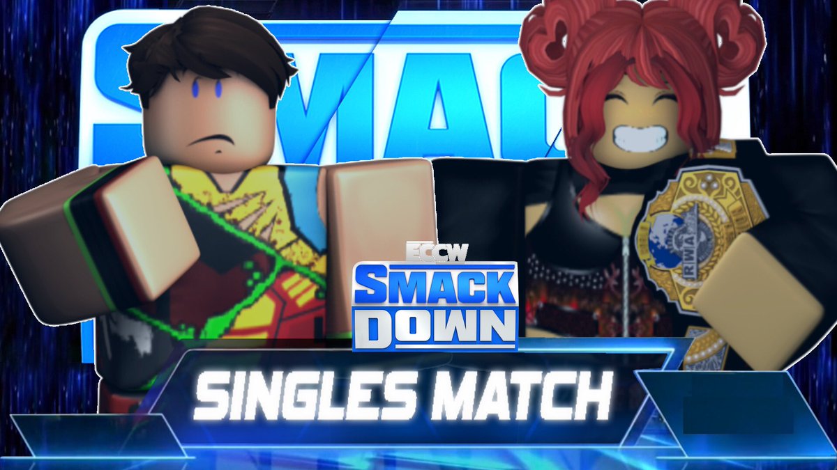 ECCWRBLX's tweet photo. ECCW Thursday Night Smackdown LIVE tomorrow 6 PM EST! 

Three singles matches going down on Smackdown! 

Former Intercontinental Champion @AyoW0lf Takes on the debuting @JohnnyOmegaManX 

@ComebackIVD takes on @UnstableKyler 

@HeLovesZan takes on the RWA Womens Champ #Olivya https://t.co/3jl9P3kvkX