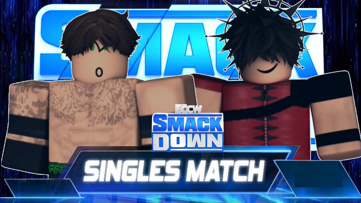 ECCWRBLX's tweet photo. ECCW Thursday Night Smackdown LIVE tomorrow 6 PM EST! 

Three singles matches going down on Smackdown! 

Former Intercontinental Champion @AyoW0lf Takes on the debuting @JohnnyOmegaManX 

@ComebackIVD takes on @UnstableKyler 

@HeLovesZan takes on the RWA Womens Champ #Olivya https://t.co/3jl9P3kvkX