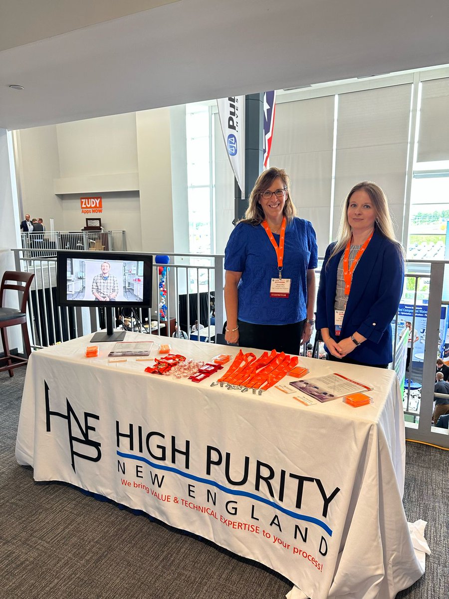 HighPurityNE's tweet photo. #TeamHPNE also has a booth at the ISPE Boston Area Chapter Product Show’s Career Fair. Come stop by before 4PM to meet our team and learn about career opportunities at HPNE!
#career #careeropportunities #ISPEProductShow https://t.co/Ktv54iD44J