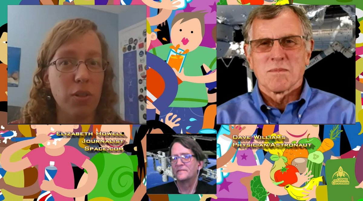 CompanionCosmic's tweet photo. We talk about how the human body reacts to space travel, with astronaut and physician Dave Williams and science writer Elizabeth Howell of https://t.co/gL61GbOkJe, authors of Why am I Taller?

https://t.co/v1tX0E9xA0

@howellspace @AstroDaveMD #space #spacexploration #humanbody https://t.co/pWLjYDhgxl