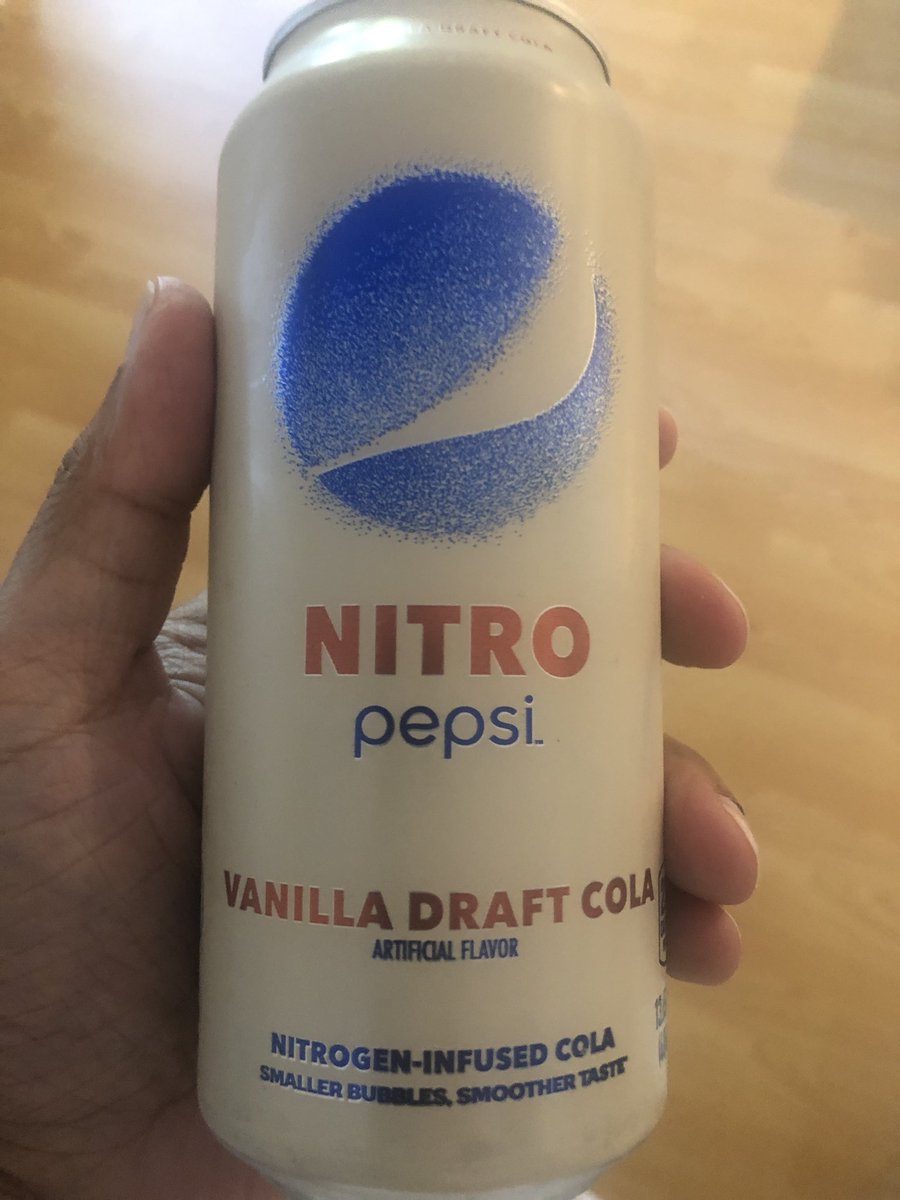 paliontology's tweet photo. About to try this. If I don’t make it, avenge me #pepsinitro #shouldbedrinkingthisonmondaynitro https://t.co/k6LMB4thDH