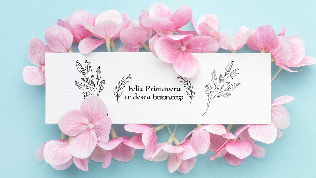 🌷🌸🌹💐🌻🌼Queremos desearles un Feliz Día de la Primavera de parte de la Cooperativa Batan 🌷🌸🌹💐🌻🌼 
#primavera #21deseptiembre #coop