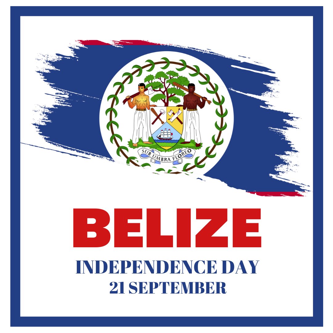🇧🇿 Happy 41st Independence Day Belize! 🇧🇿
