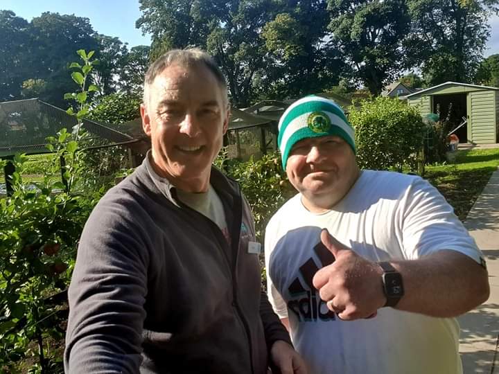 CoopDarin's tweet photo. Hi folks
It's Volunteer Day at Hope Organic Garden this Saturday 24th September from 10am tol 3pm. Why not pop in, see what this fab place is all about and lend a wee hand like Andy Dorward  who volunteers on a regular basis and loves it. 
#itswhatwedo 
#hopeorganicgarden https://t.co/ckHUvom6VZ