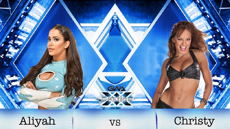 In an Unsanctioned match <a href="/TheHigherBrand/">Princess Nhooph |Parody|</a> looks to defend the GWA Women’s Division as she takes on <a href="/HemmeMetal/">Christy (Van) Hemme (Fan Page)</a>