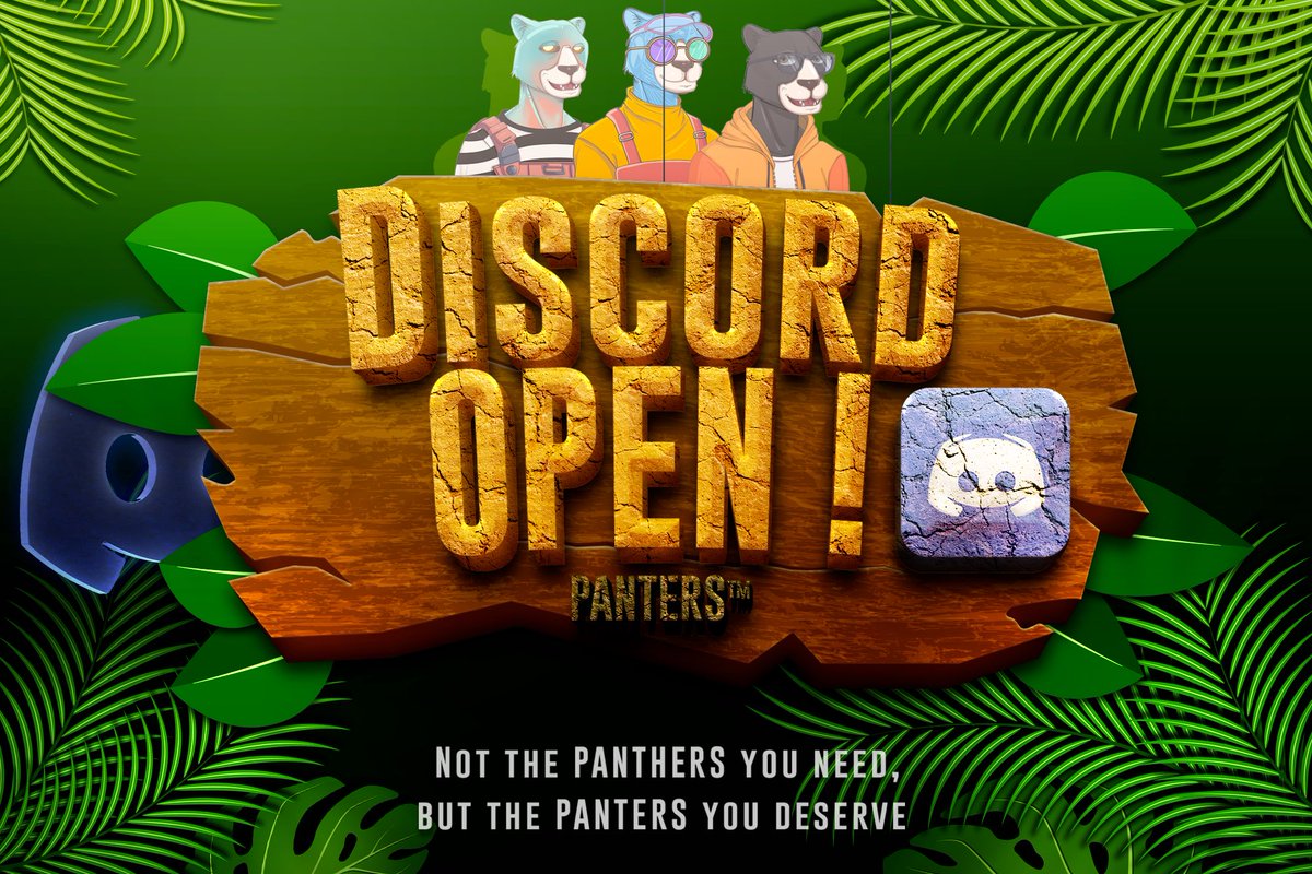 Welcome to the Jungle 🐆 : discord.gg/jk7ARPmepu 10 PANTLIST | Follow, Like, RT & Tag 2 Friends 🏷️ #Solana #SolanaNFTs #NFTdrop