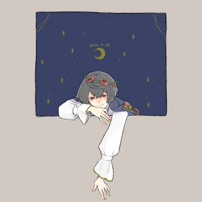朔間凛月というアイドルがいてくれるおかげで最高の人生です。夢のような楽しい日々をありがとう。これからも応援してますお誕生日おめでとう!#朔間凛月誕生祭2022 