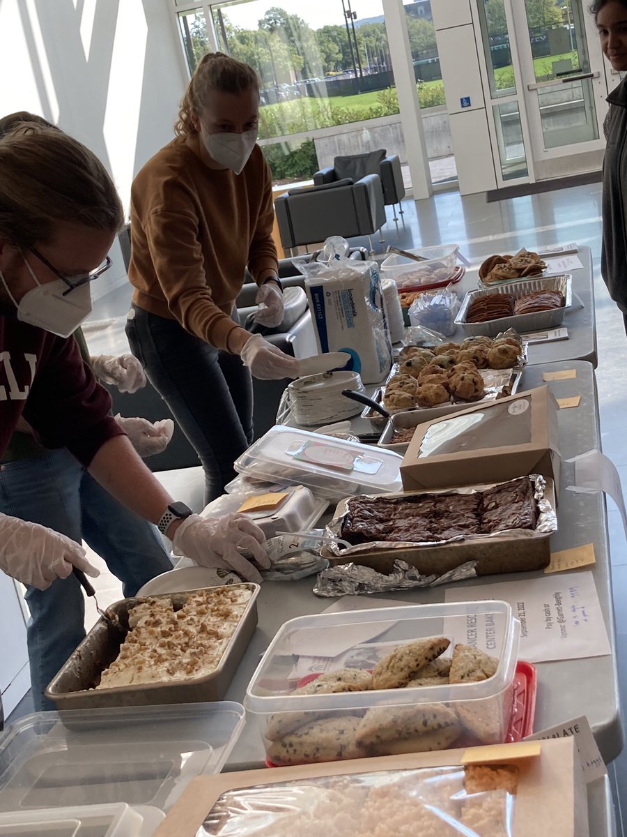 Fischbach Lab (@fischbachlab) on Twitter photo We are hosting a bake sale today in Weill Hall to support <a href="/CancerResource/">Cancer Resource Ctr</a>! Things are selling fast so drop by before we run out 🍪🍰🧁 We are hosting a bake sale today in Weill Hall to support <a href="/CancerResource/">Cancer Resource Ctr</a>! Things are selling fast so drop by before we run out 🍪🍰🧁