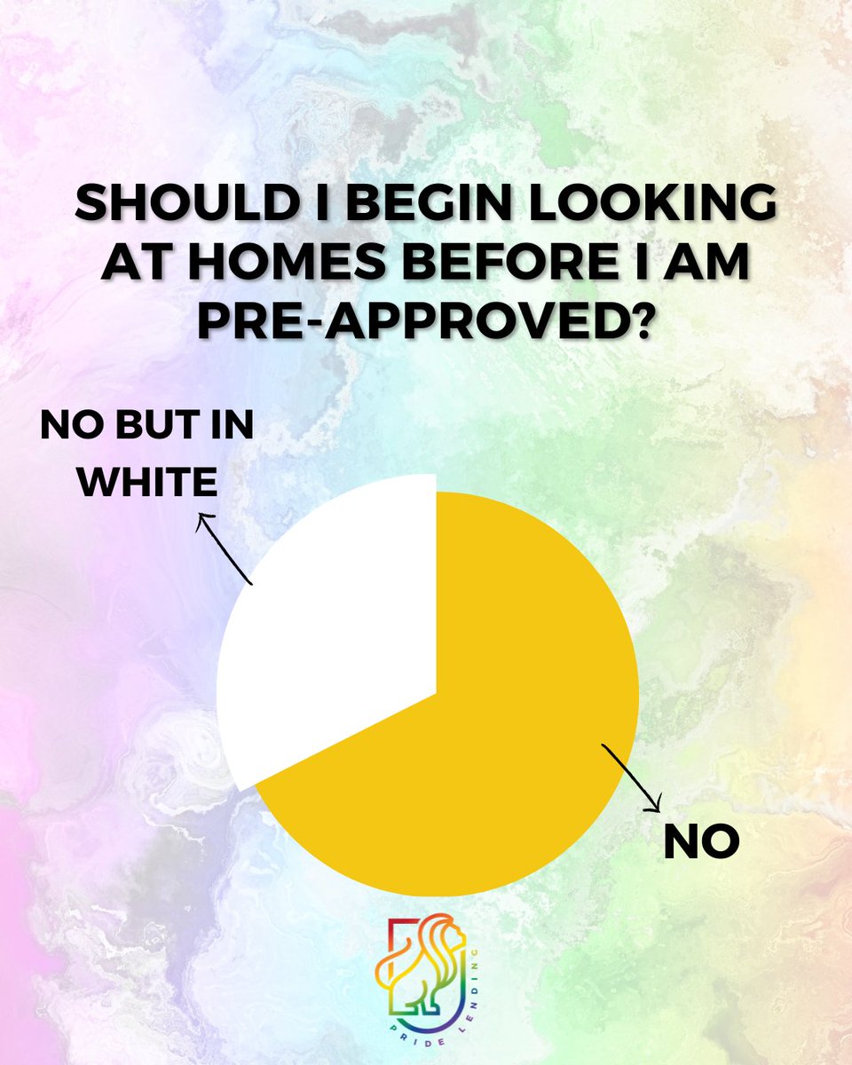 pridelending's tweet photo. POP QUIZ! Should you start looking at houses before you get pre-approved? Let us know below!

HINT: We've provided a graph to hopefully help out!😉

🏳️‍🌈Andrew Dort of Pride Lending
📍Las Vegas, Nevada
📲 725.780.5001

#PrideLending #AndrewDort #LGBTQ #lgbtqia #vegas #vegastrip https://t.co/O4d6yzU8Xy
