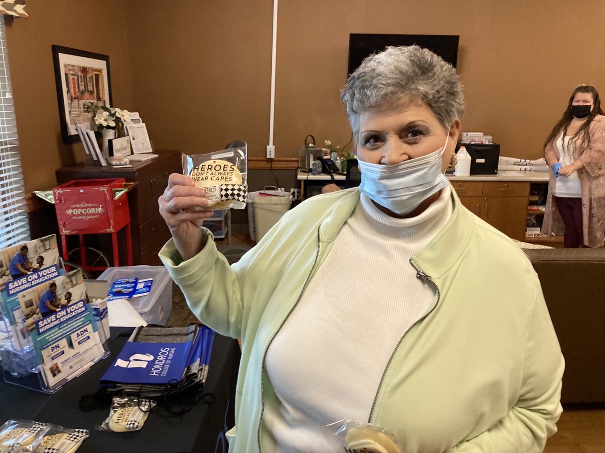 HondrosNursing's tweet photo. We're proud to partner with @979WNCI to visit and hand out treats from @CKruegers at @CC_Hilliard,  @LaurelHealth of Gahanna and West Columbus as well as the Heinzerling Community this week! https://t.co/4rsj2oIih1