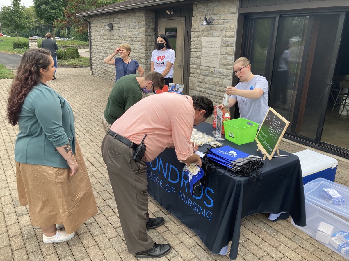 HondrosNursing's tweet photo. We're proud to partner with @979WNCI to visit and hand out treats from @CKruegers at @CC_Hilliard,  @LaurelHealth of Gahanna and West Columbus as well as the Heinzerling Community this week! https://t.co/4rsj2oIih1