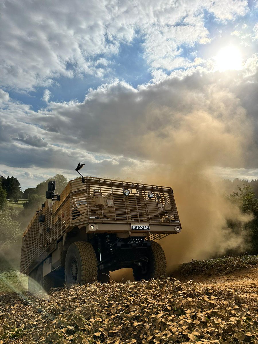 UKArmaments's tweet photo. Check out the Mastiff in all its glory… one of the British Army’s fleet of protected wheeled vehicles spotted at #DVD2022.🇬🇧

DE&amp;S supports a range of protected wheeled vehicles which have proven themselves time and time again in combat. https://t.co/BT5TabazG4