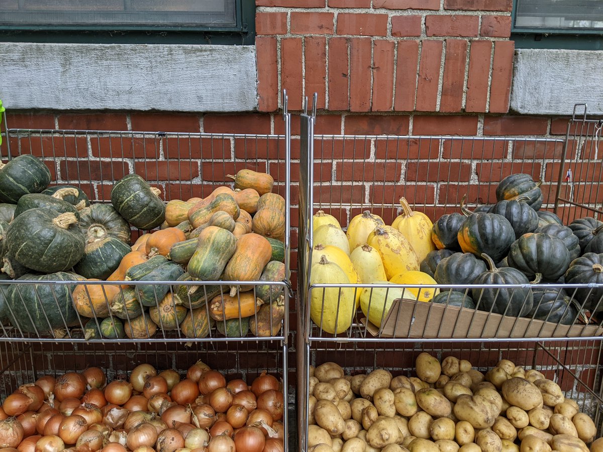 EBayFoodPantry's tweet photo. We still have fresh fruits and veggies from local farms! At #EBFP, #FreshProduce makes up over 1/4 of all the food we provide, and about 1/3 of that is donated! 
#RICFB #HopesHarvest #MountHopeFarm #Farm2Pantry #McCoyCommunityFarm #WeShareHope #CoggeshallFarm #Blithewold https://t.co/PzJHqj2Qef