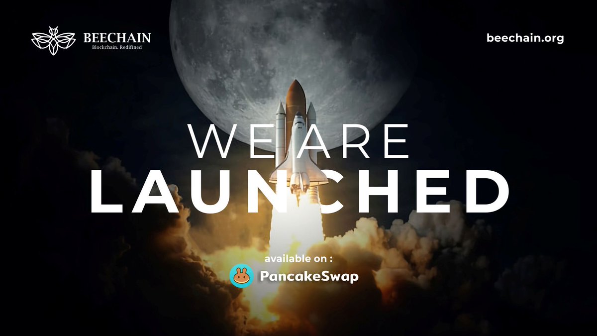 BeeChainDex's tweet photo. Bee Chain Launch!
#BeeChain #BeeChainDex #BeeWallet #Crypto #Custom #Blockchain #Ecosystem #BeeAuditKYC https://t.co/555SHjWn2q