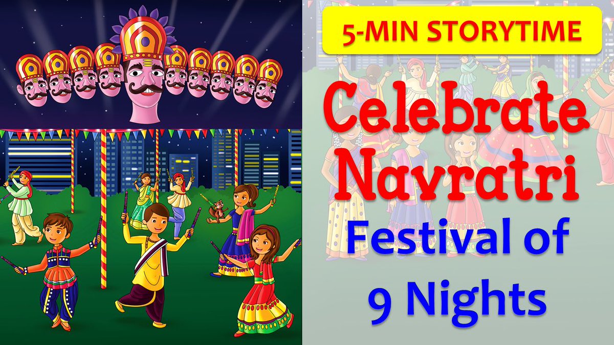 Educators, here is a 5-min video on #Navratri for kids. The festival of 9 nights is one of the most popular festivals from #India

youtu.be/nCiwGHWp90k

#indianfestival #southasiankidlit #classroomresource #teacherresource #diversekidlit