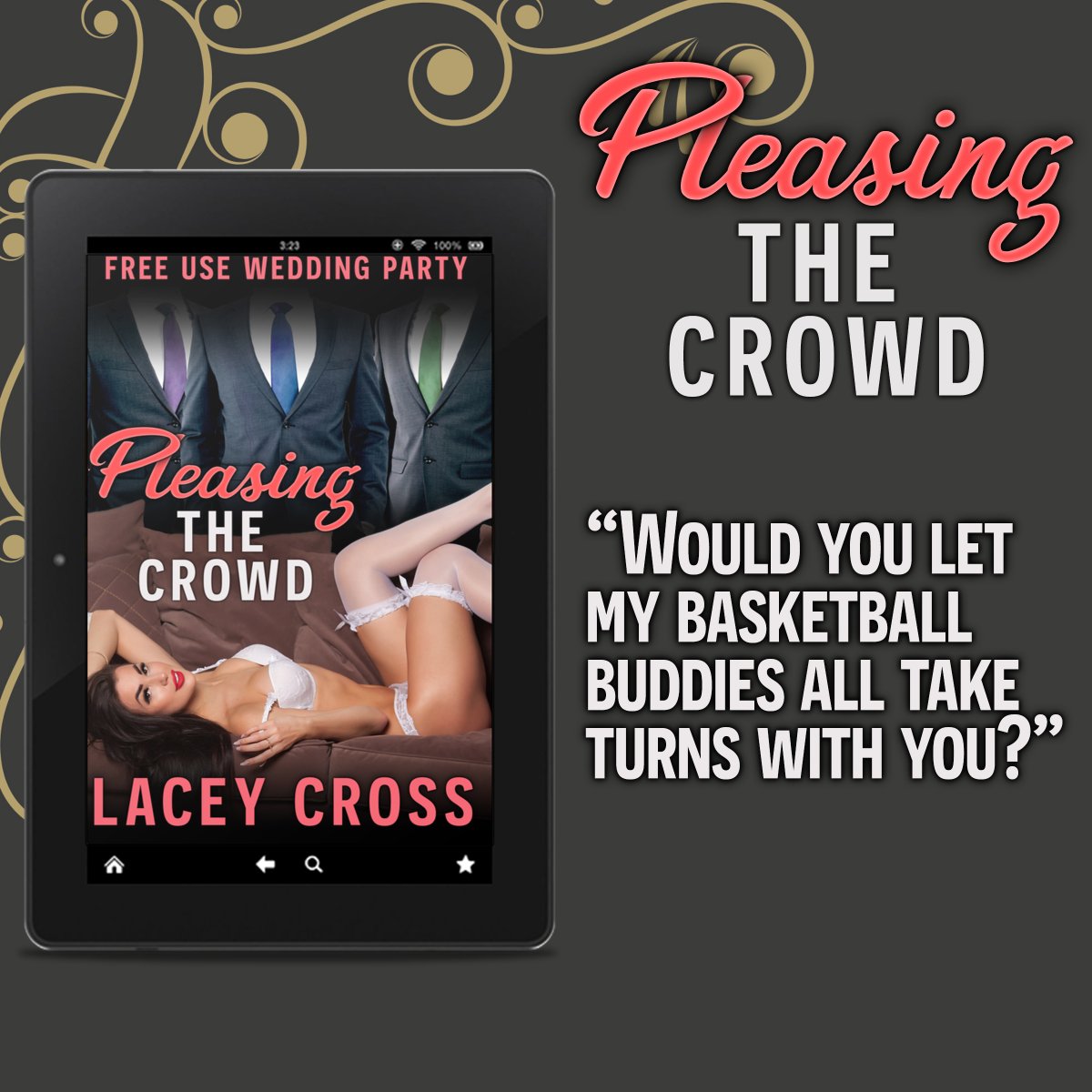Meant_2_Be_PA's tweet photo. COMING 10/01/22!!
Pleasing The Crowd (Free Use Wedding Party) by @Cross28Lacey is coming your way on 10/01/22! https://t.co/GFtnRNpWPp
This bridesmaid wants to pretend she's the bride for some filthy fun....
#comingsoon #preorder #erotica #freeuseweddingparty #hotandspicy https://t.co/WB4FnA6Imq