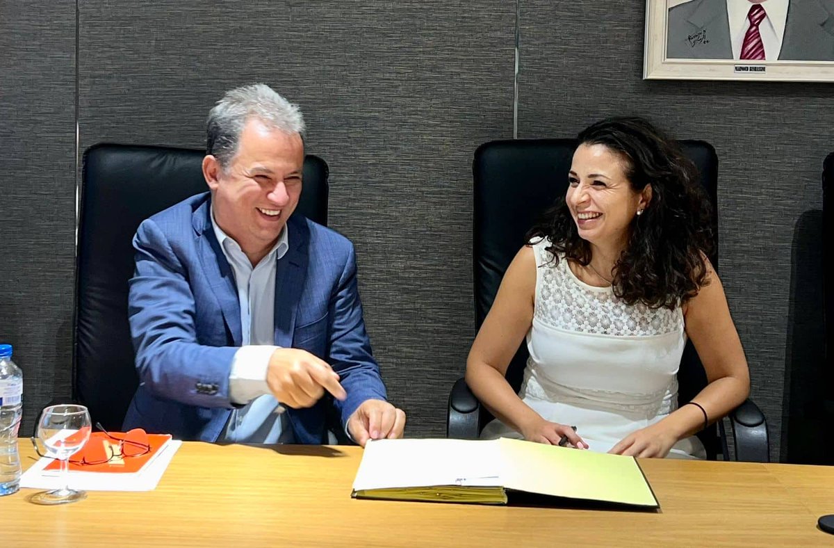 TapNewsAgency's tweet photo. "#Tunisia Startups" &amp; the #Tunisian-#French Chamber of Commerce &amp; Industry #CCITF signed a partnership agreement, in a bid to develop and consolidate the country's entrepreneurial ecosystem &amp; foster cooperation between the world of business &amp; innovation. https://t.co/b48IBWhskZ https://t.co/r4Aq9zLTSw