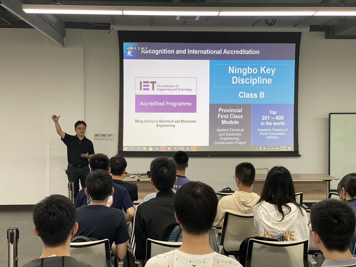 UNNC Electrical and Electronic Engineering tweet media