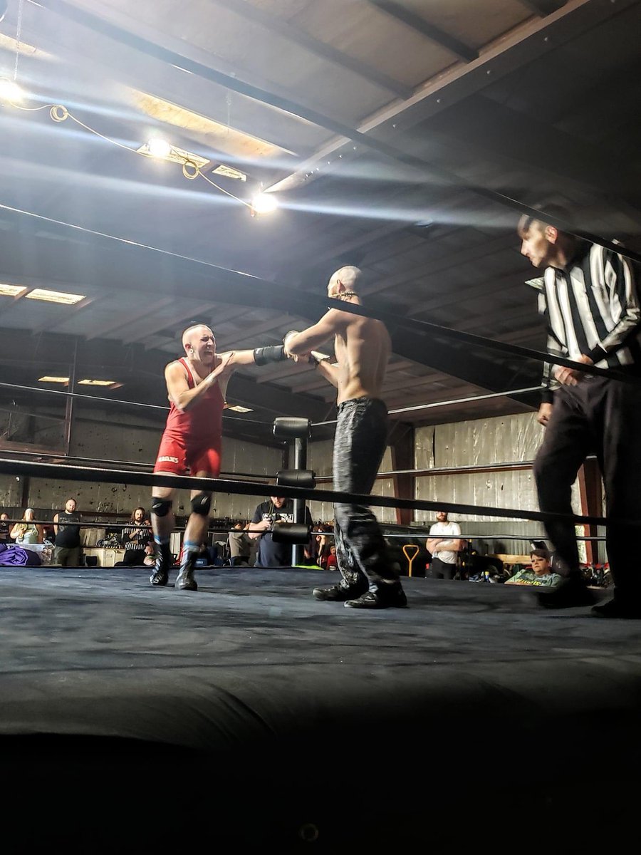 Throw back to the very first one. #prowrestling