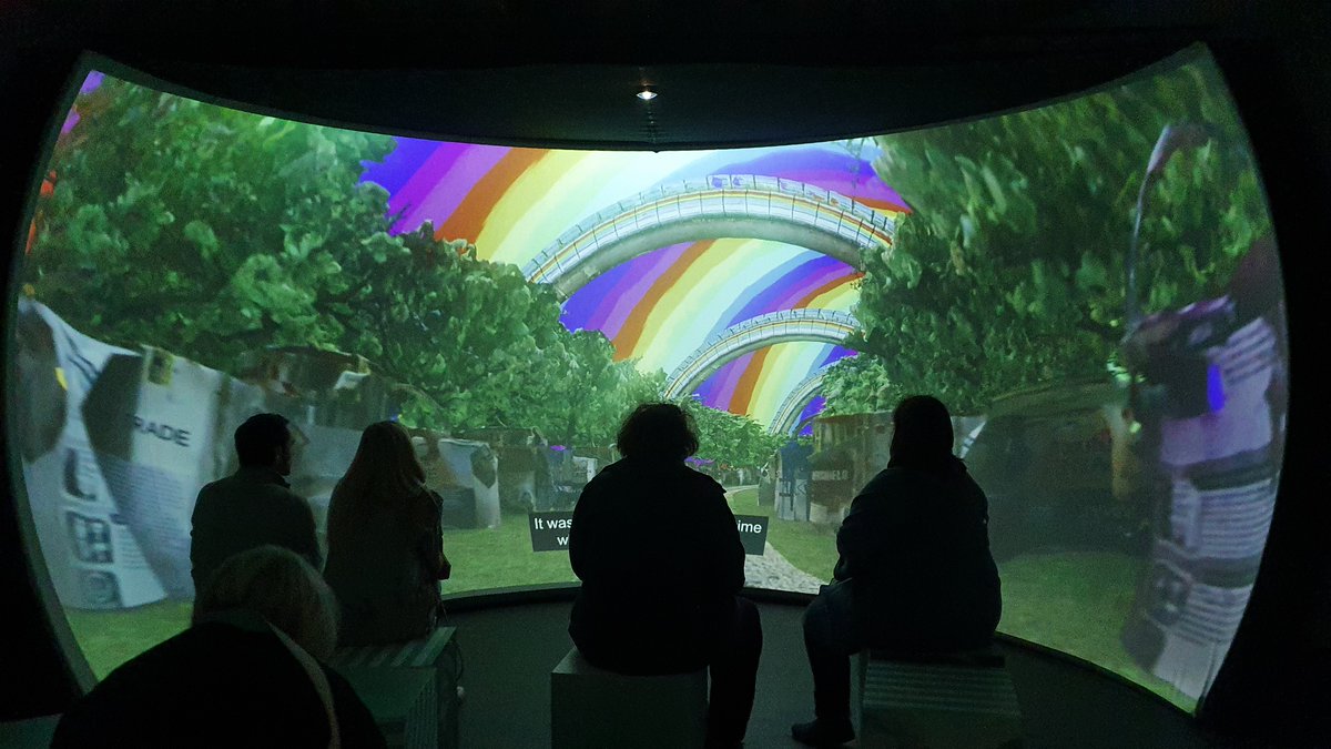 LewishamLibs's tweet photo. More pictures from the incredible weekend of immersive storytelling through AR and VR technology that was #StoryTrails!
We experienced untold stories from Lewisham's past in brand new ways thanks to @readingagency @unboxed2022 & @StoryFuturesA
#SummerofStories #CatfordLibrary https://t.co/aikdAmtHLl