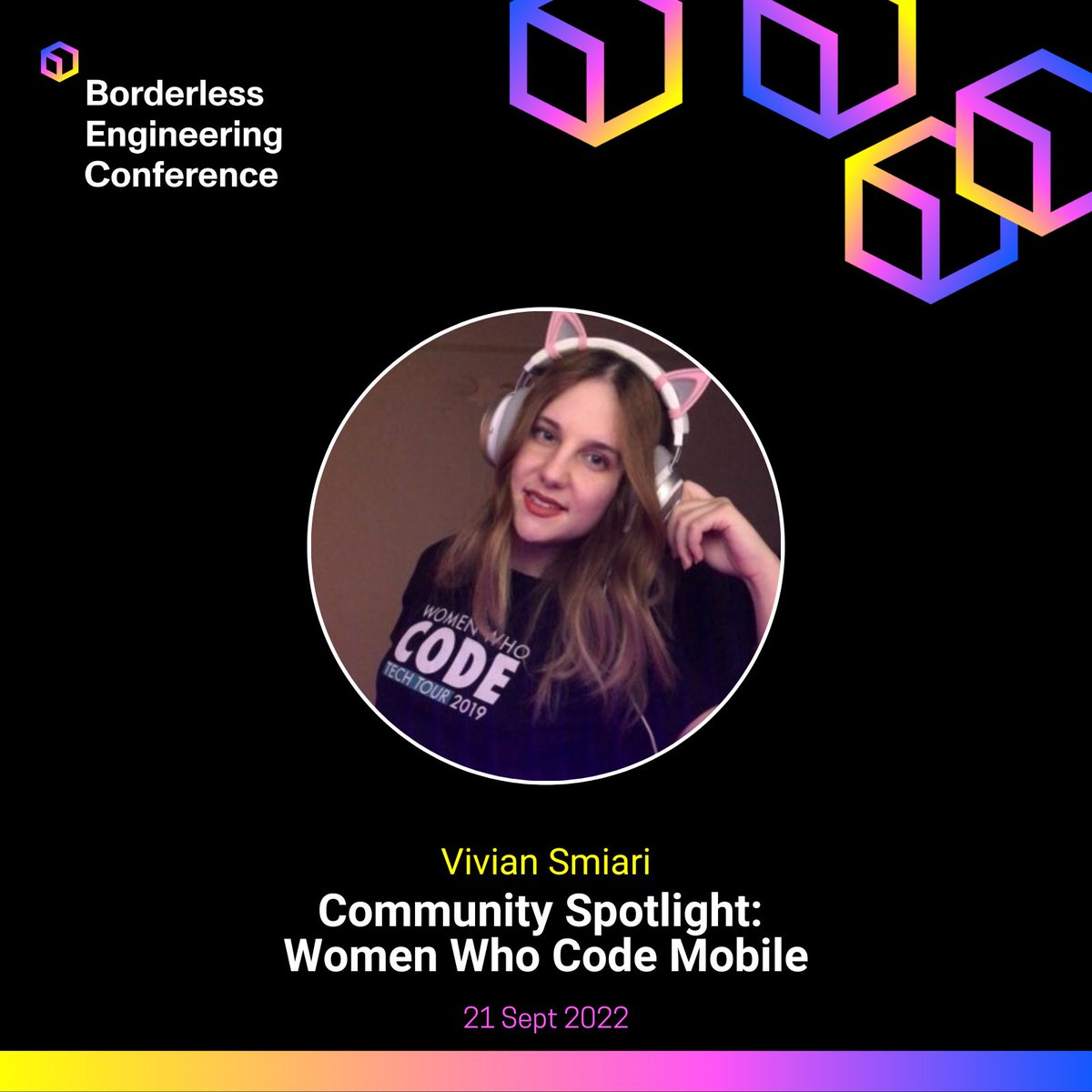 BorderlessEng's tweet photo. ๐ Coming up next we have @ViviSmiari, starting in 5 minutes.
Join the live streaming on Youtube: https://t.co/OiYbKVU32t
#BorderlessEngConf https://t.co/7tzzH4W8Jy