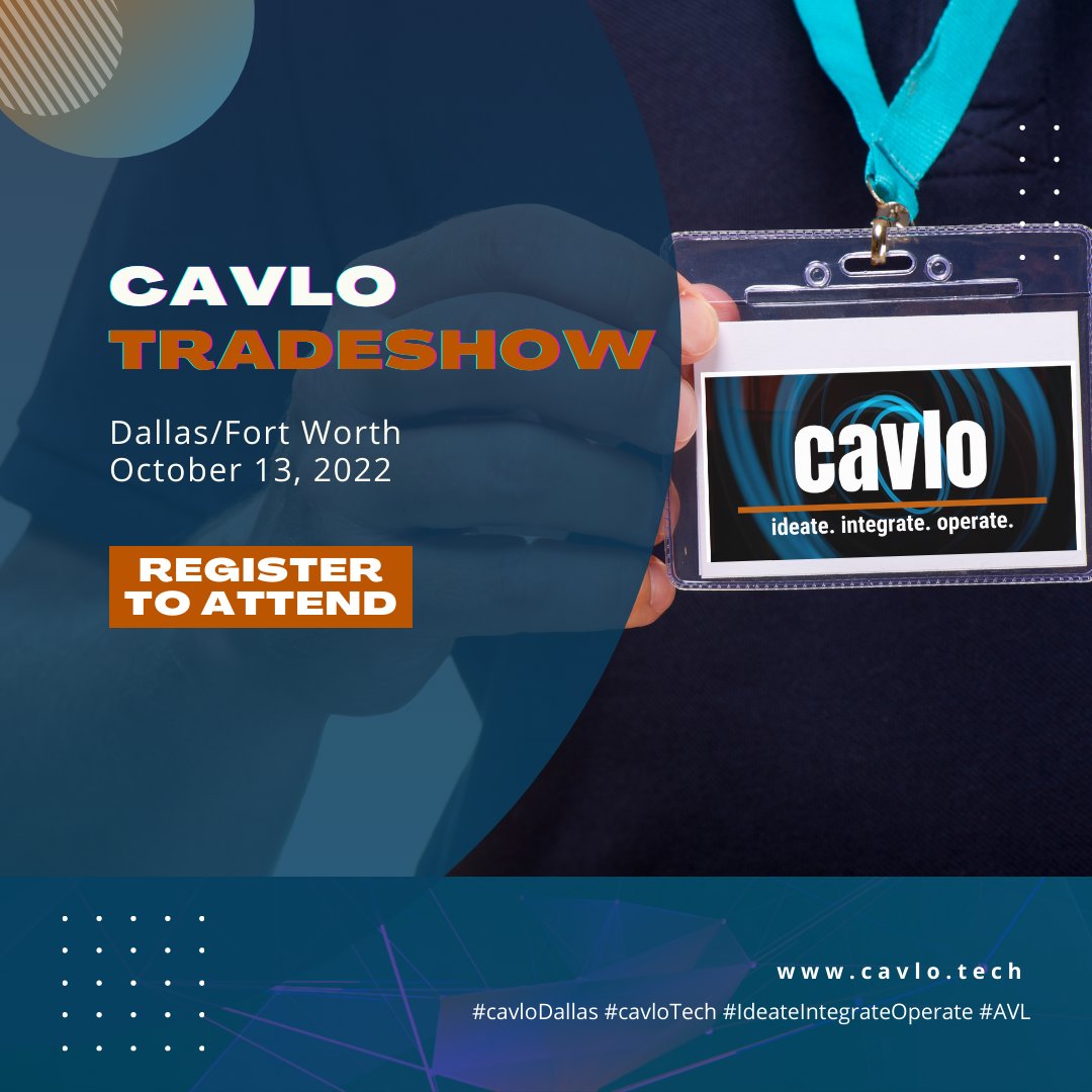 neotilive's tweet photo. We’re exhibiting at the @cavlo_tech trade show in Texas on 10/12 - 10/13. Join us (in-person) on 10/12 - 10/13 https://t.co/ShgHmhwP5t

#cavlo2022 #cavloTech #videowall #AVtechnology #AVTweeps #cavloTexas #cavloDFW22 https://t.co/GMDYg6WkXN