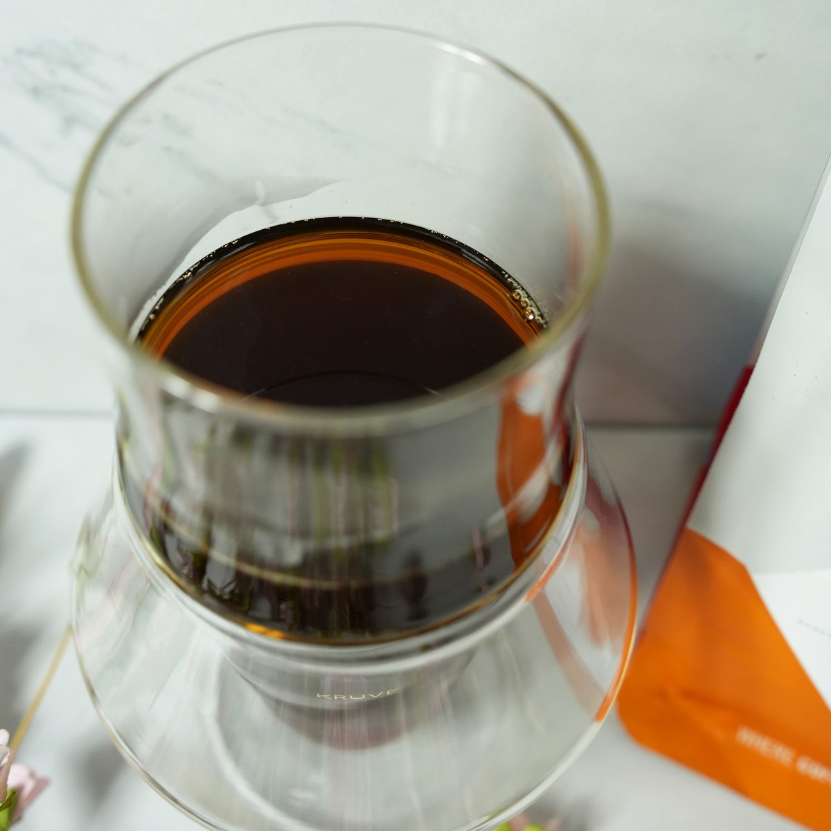 Enjoying our freshly brewed coffee in these neat Kruve EQ glassware.<a href="/KRUVEINC/">KRUVE</a>