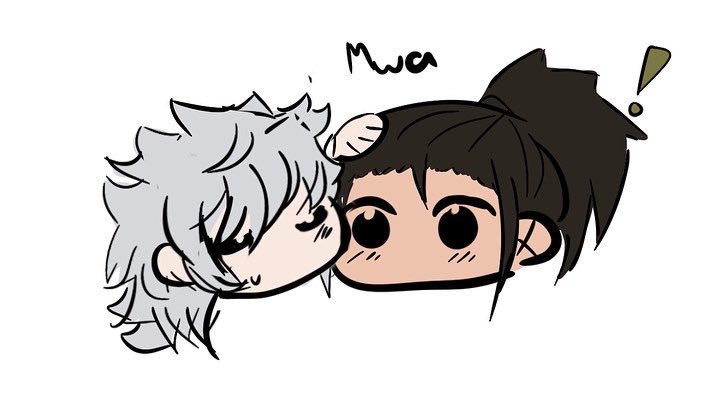 0xe_q's tweet photo. Mwa!
#hxh
#killugon https://t.co/bkYw3ZkBLq