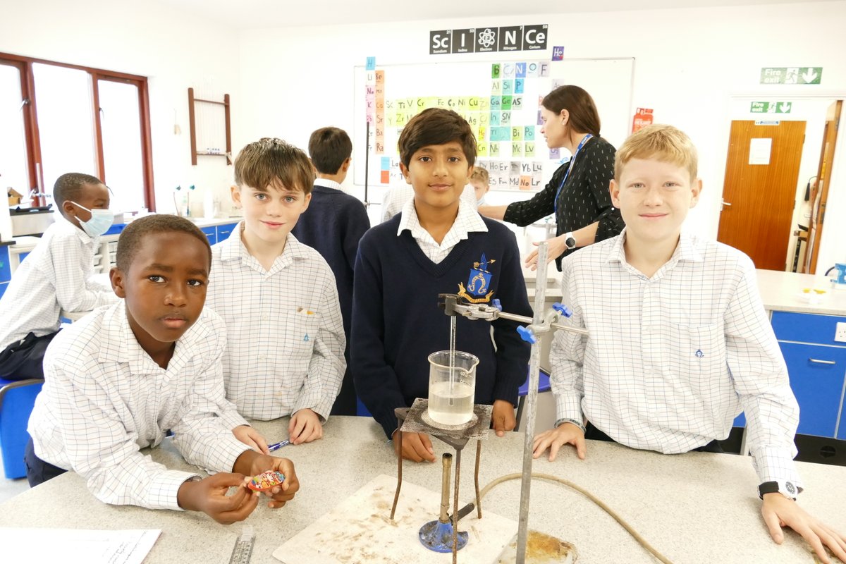 SJBWindsor's tweet photo. The Year 7 boys' favourite time is in the #SJBScience lab when they get to do some practical experiments, especially when flames are involved. This time, they were investigating the effect on boiling point of adding impurities to a pure substance i.e. water. 👨🔬⚗️ https://t.co/tUIy2v0KPS
