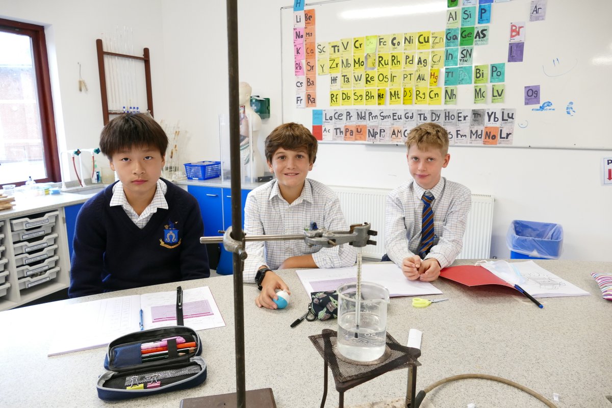 SJBWindsor's tweet photo. The Year 7 boys' favourite time is in the #SJBScience lab when they get to do some practical experiments, especially when flames are involved. This time, they were investigating the effect on boiling point of adding impurities to a pure substance i.e. water. 👨🔬⚗️ https://t.co/tUIy2v0KPS