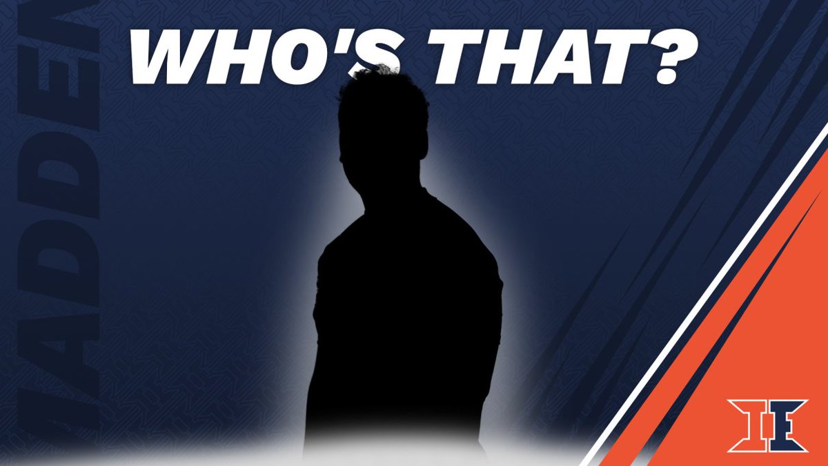 Illini_esports's tweet image. 🥁🥁🥁🥁🥁
It's time to find out which one of our players is participating in the #LevelNextMadden23 national championship!
Can you guess who this is?