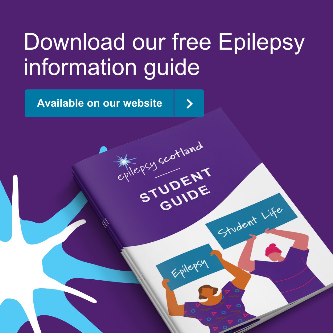 epilepsy_scot's tweet photo. Our #StudentGuide is available for all students, potential students and people who work with students. It offers lots of information and advice about being a student with #epilepsy. You can download our Student Guide via our website: https://t.co/NA6z6pvSDn
#StudentSeptember https://t.co/sM5C4cN4Yr