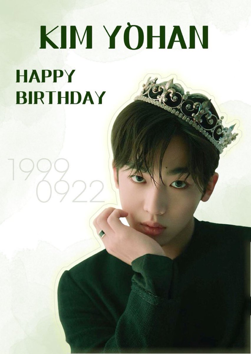 BlessYhan's tweet photo. 소중한 우리 요한이의 스물네번째
 #김요한_안태어났음_어쩔뻔 
생일을 진심으로 축하해 
#BlessedBirthdayYohan
태어나줘서 고마워 사랑해 https://t.co/DX6p8upgWF