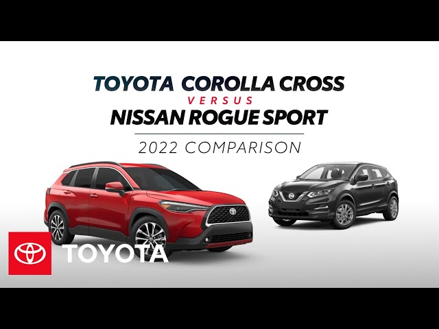 2022 Toyota Corolla Cross vs 2022 Nissan Rogue Sport | Toyota tinyurl.com/2nm2dk9l