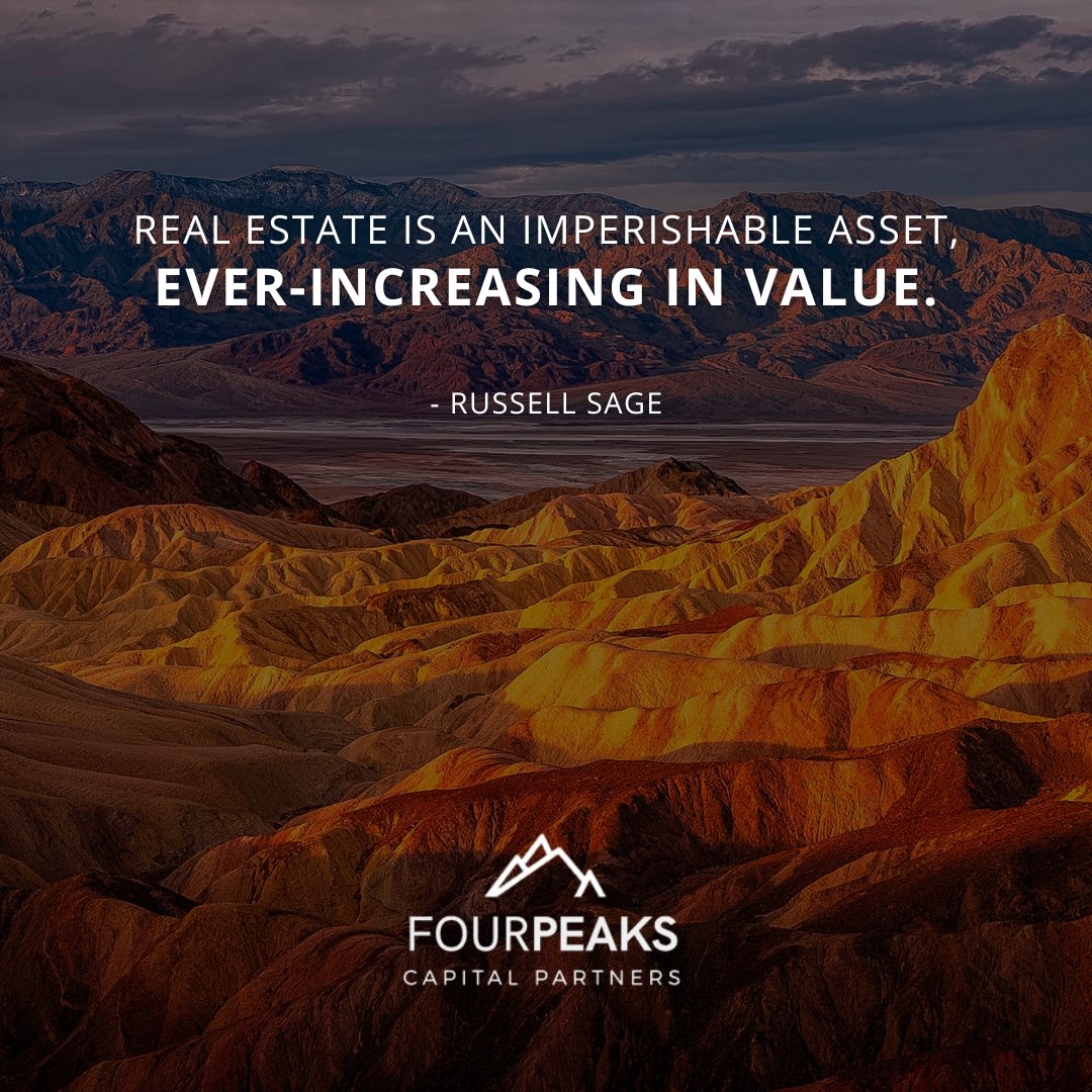 4PeaksPartners's tweet photo. Real estate is the most solid security that human ingenuity has devised.

One key to success in real estate investing is learning how to determine a good deal from a bad deal. 

Partner with Four Peaks and start your real estate journey today at - https://t.co/jikHuJhvTk. https://t.co/DnXeM01mnx