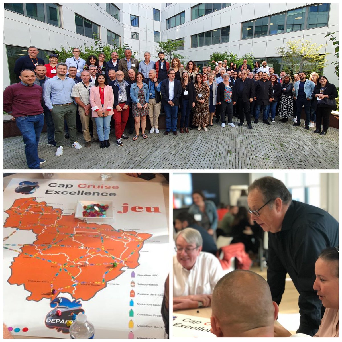 halbzajt's tweet image. Heureux d'avoir réuni notre collectif managers pour préparer ensemble le T4 et booster notre feuille de route Cap Excellence. Merci pour votre engagement et la bonne humeur  apportée à cette rencontre. Merci à nos intervenants qui auront renforcé notre coopération