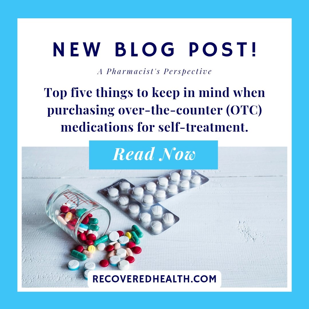 RecoveredHealth's tweet photo. Consider these things from a pharmacist's perspective to be well informed with OTC medicines.
Read the full article here: https://t.co/p1fyqUIdRN
#newblog #otcmedicine #medicinetips #selftreatment #pharmacists #medicinedelivery https://t.co/EneGUh9ofl
