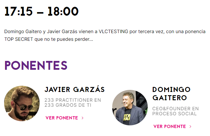 ProcesoSocial's tweet photo. Nos han dicho que @DgaiteroG está nervioso pero que menos mal que estará con @javiergarzas porque el no se pone nervioso.
#Thanos #darthvader #cobrakai #simeone #julioiglesias #jlo #walkingdead #lospimientosdelpadron #loki y un #colibri estarán en nuestra ponencia.
#VLCTESTING22 https://t.co/IvFF237Xaz