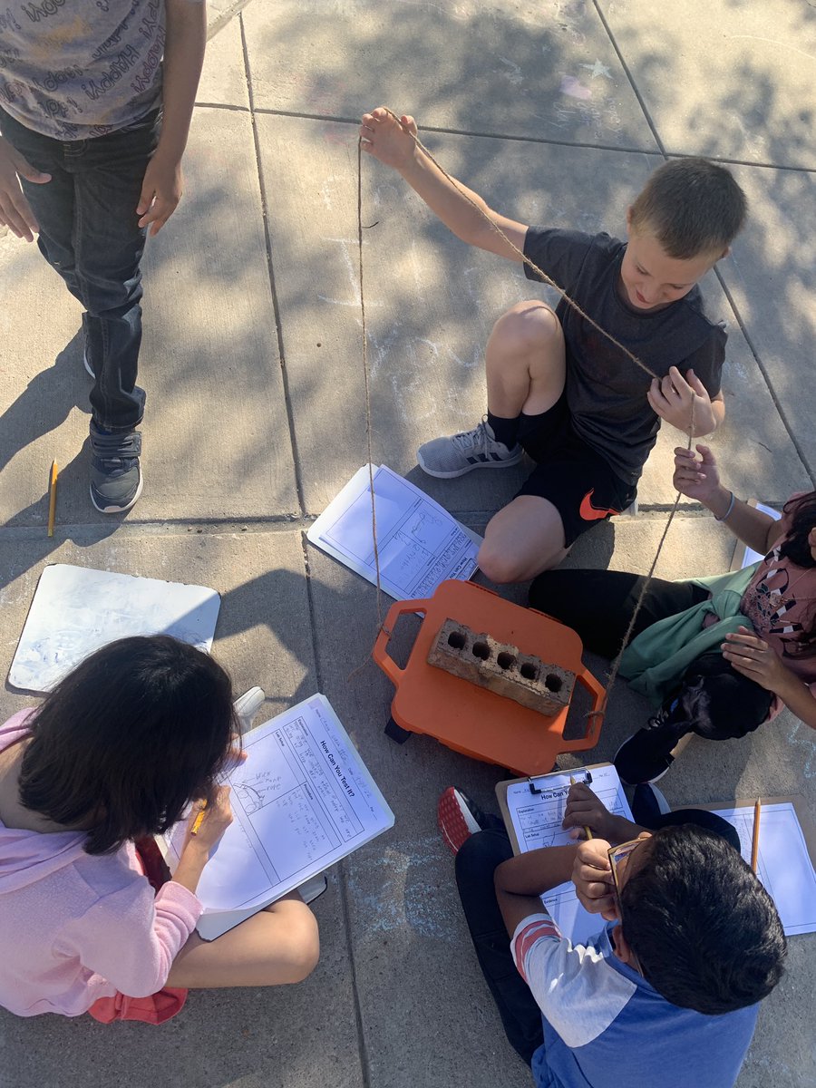 ms_campbelledu's tweet photo. Third grade is loving our inquiry unit on force and motion! Can you see their evidence of push and pull? @WhitneySBriggs @JodiJordan_JJ @Robertson_Elem #robertsonubuntu #RobertsonU https://t.co/s6cMUn5RKj