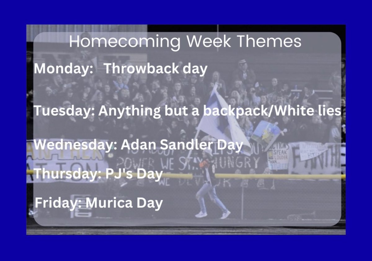 MasonCoKrazies_'s tweet photo. Week of Sept. 26-30 Themes for school https://t.co/kO57oodljx
