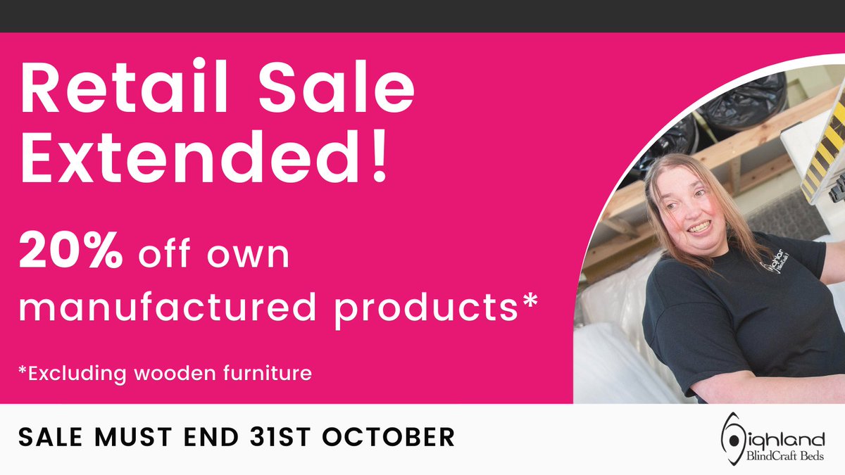 HUGE 20% RETAIL SALE NOW ON 🎉

Contact our showroom team for further information:

Call: 01463 233662
Email: sales@highlandblindcraft.co.uk