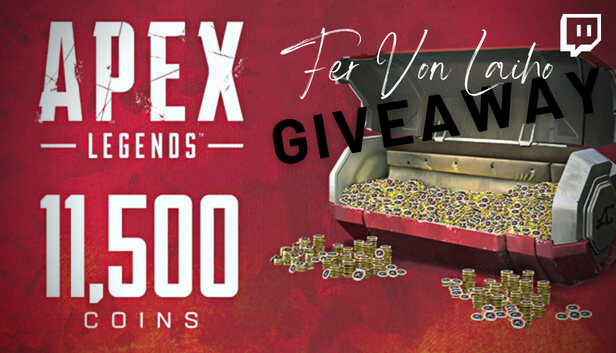FerVonLaiho's tweet photo. BUENAS!! estaré haciendo un Giveaway de 11,500 APEX COINS para PC 🌎! Gracias a EA🥰!
Para participar tienes que:
🌙Seguirme aquí!
🌙Dar RT!

Si quieres más probabilidad para ganar:
🌙Seguir mi Twitch! (link abajo!)
🌙Seguir a @EAlatam
🌙Etiqueta a 1 persona

Hasta el 28 de Sept! https://t.co/LQO3bDhBzY