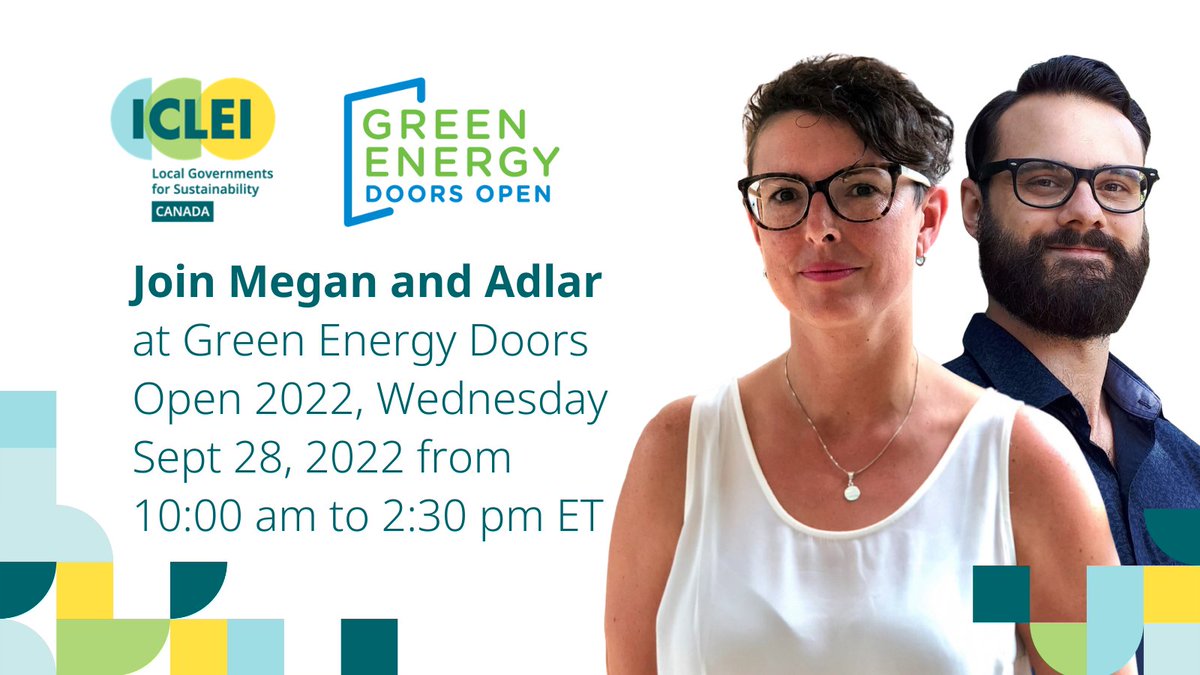 Join <a href="/meganmeaney/">Megan Meaney</a> and Adlar Gross next Wednesday at <a href="/OntarioSEA/">OSEA</a> FREE GEDO™ - Green Energy Doors Open 2022 webinar. They will present success stories from the Partners for Climate Protection Milestone Tool. Visit ontario-sea.org/event-4913062 to register!