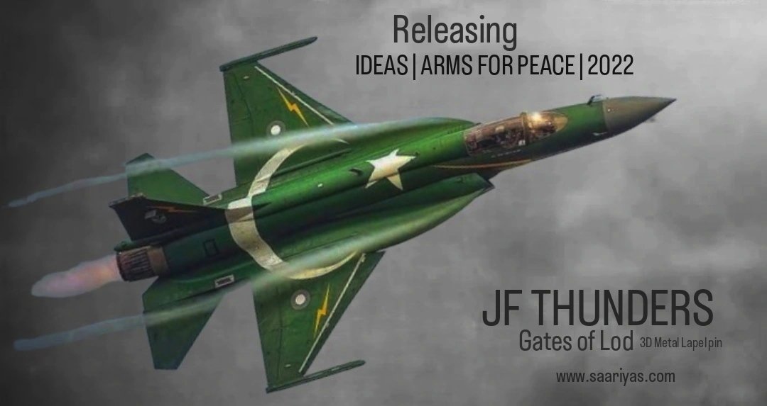 SAARIYAS's tweet photo. Saariyas will be Releasing "JF Thunders • Gates of Lod 
Al Khalid Malhama tul Kobra | Burraq &amp; NASR 
Metal Lapel pins at IDEAS | Peace for Arms | 2022 Exhibition in November

#ideas2022 
#Saariyas
#JFThunders
#AlKhalid
#malhamatulkubra 
#Lod https://t.co/5cQ57O4Hj5