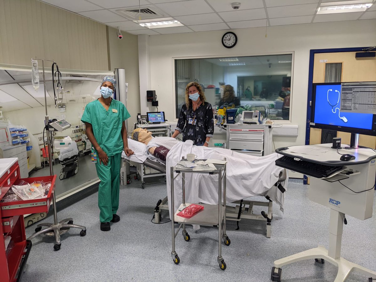 Royal Free Hospital Simulation tweet media