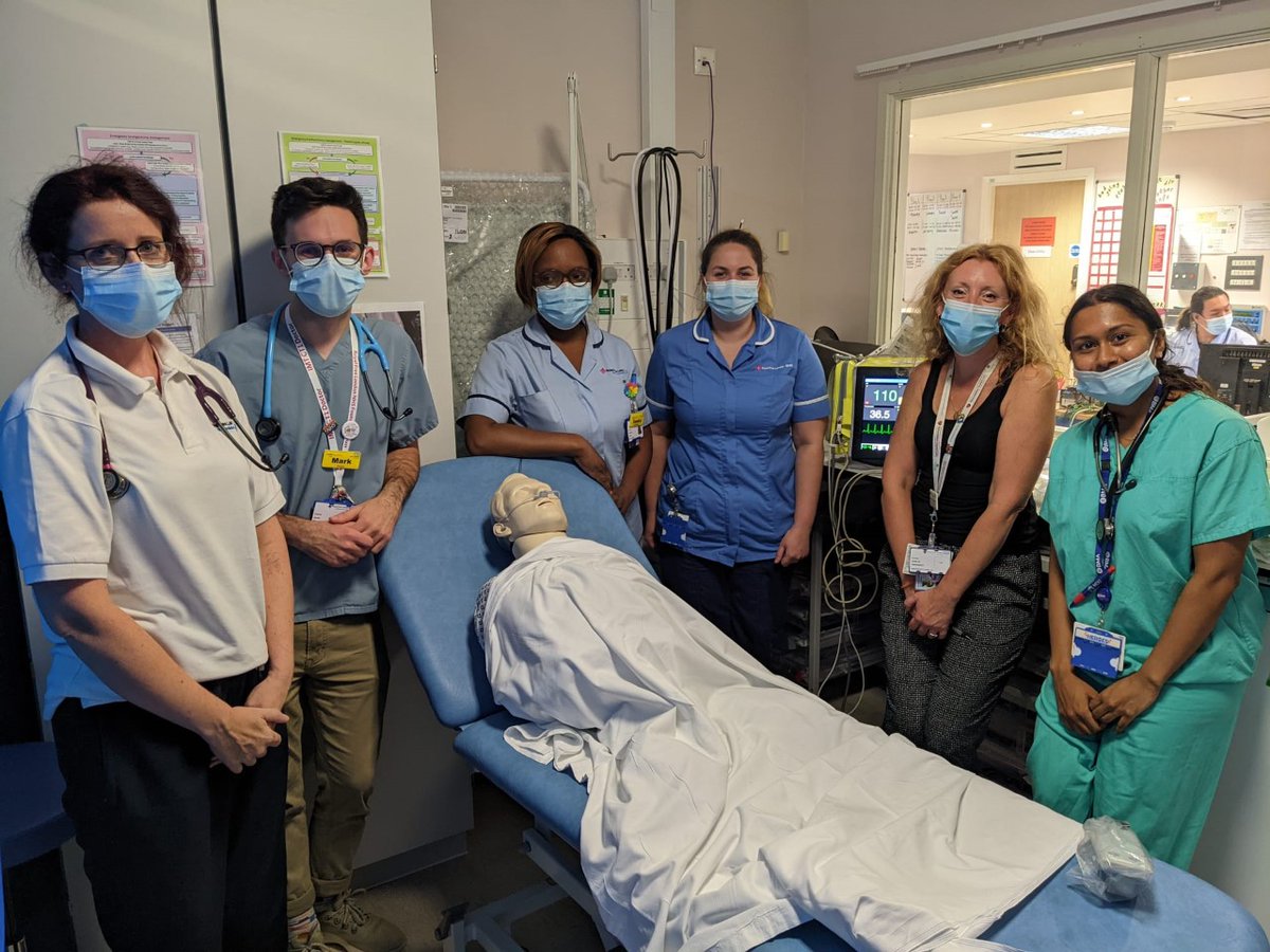 Royal Free Hospital Simulation tweet media